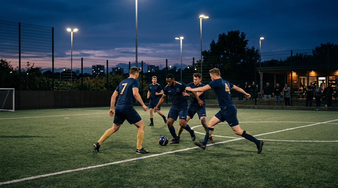Daugava United FC football moment
